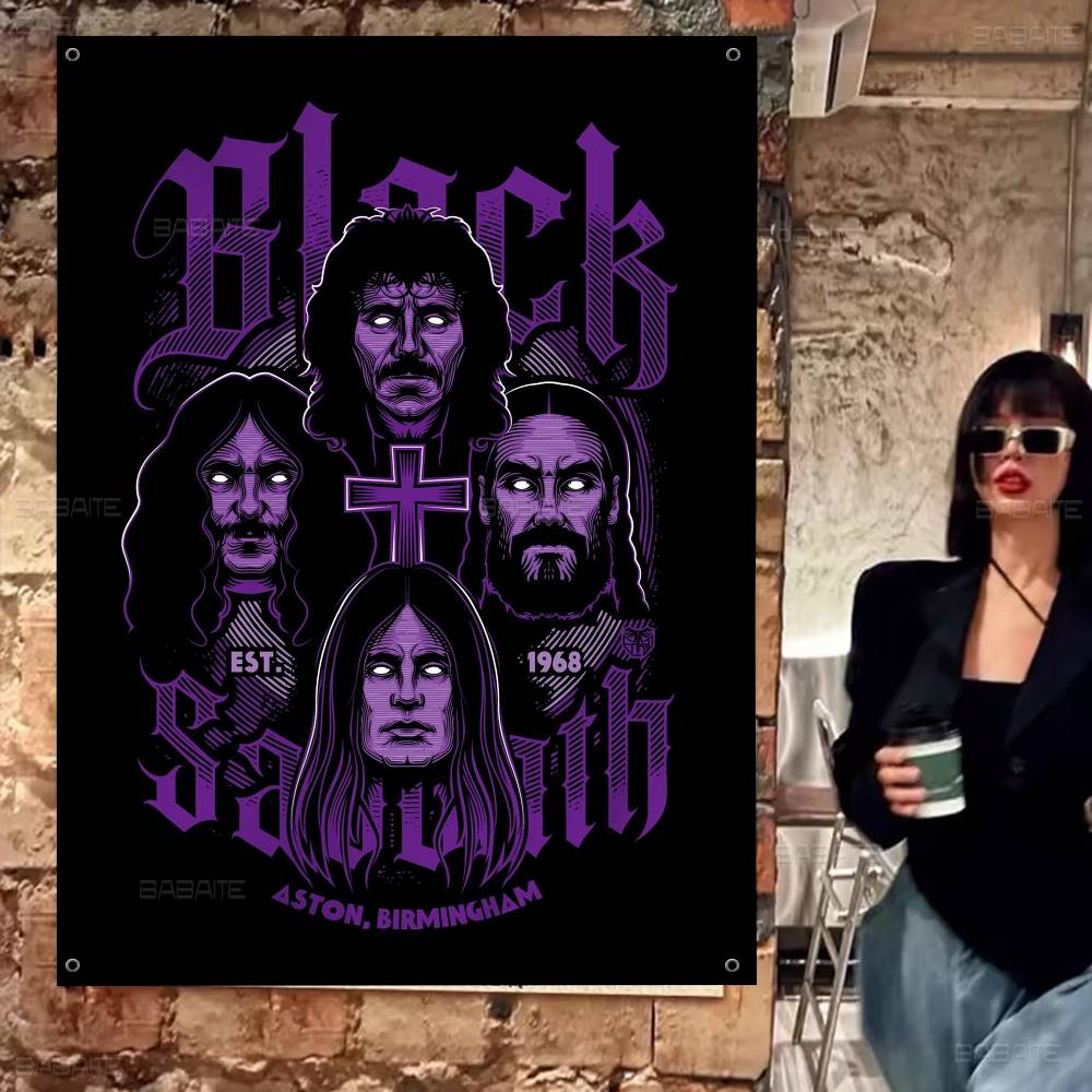 Commercial Printing Company - Black Sabbath Heavy Metal Advanced Printing