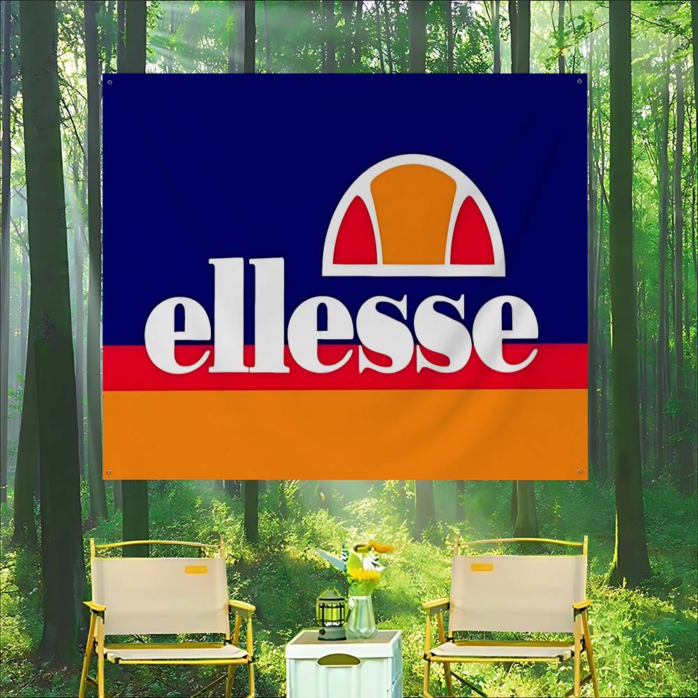 Commercial Printing Company - E-Ellesse Logo Advanced Printing Commercial Advertising