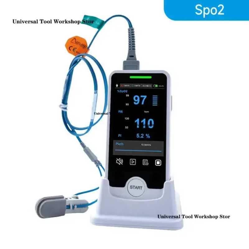Commercial Nail Printing Machine - Handheld Pulse Oximeter VE4 Multi-Parameter Monitoring:
