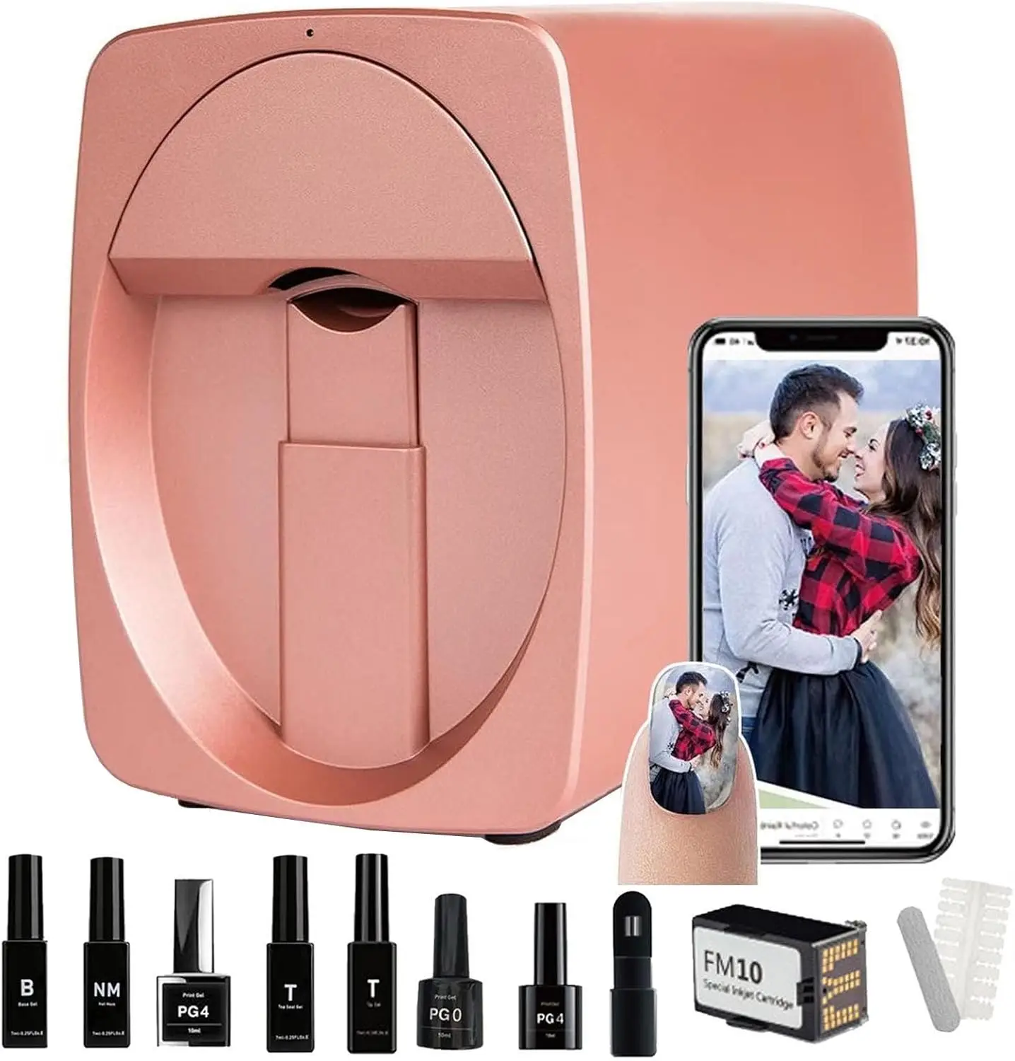 Commercial Nail Printing Machine - O2nails Nail Printer Machine Kit-3d Nail