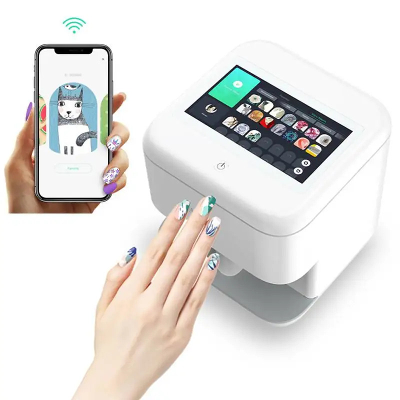 Commercial Nail Printing Machine - Operating easily one click digital nail