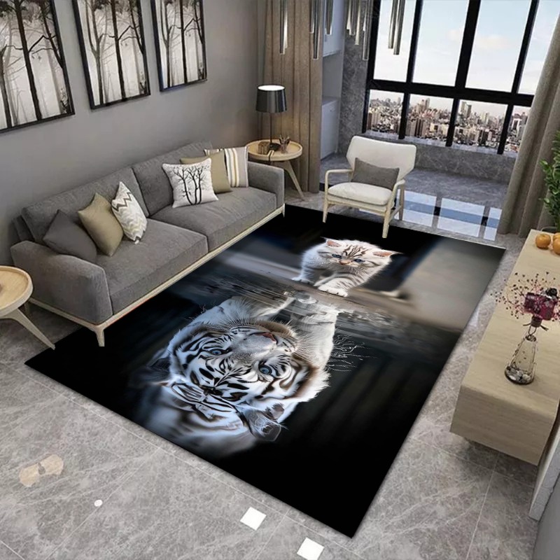 Commercial Printing And Design - Animal Print Carpet Mat Anti-Slip Rubber