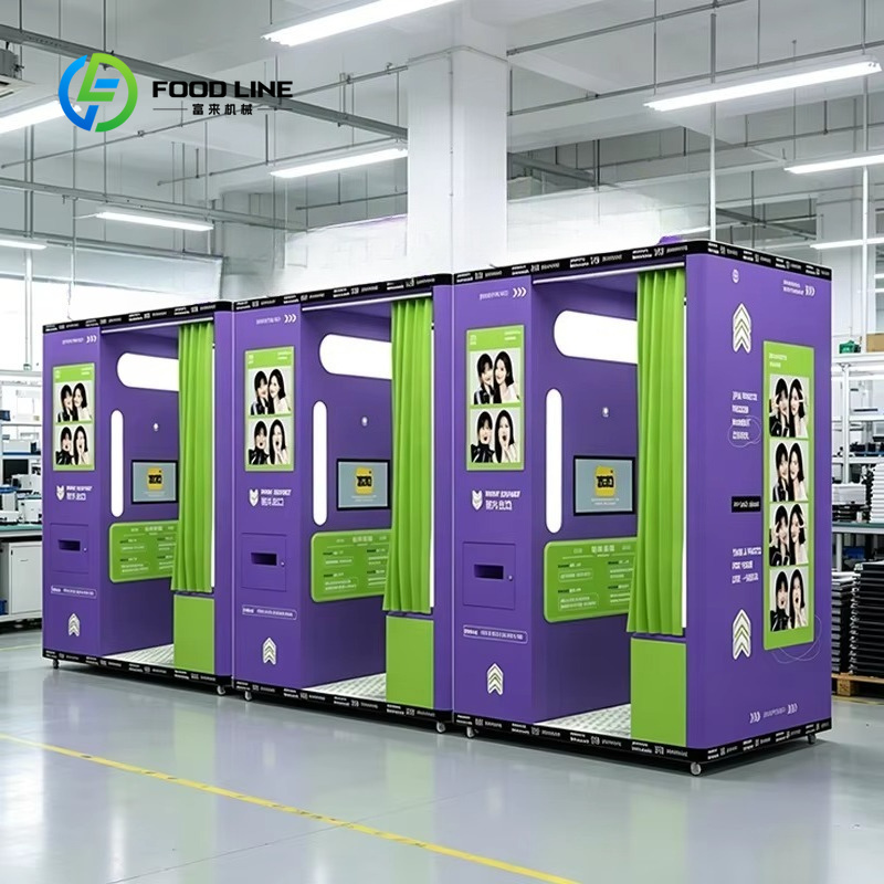 Commercial Photo Printing Kiosk - customized mobile coin operated photo booth