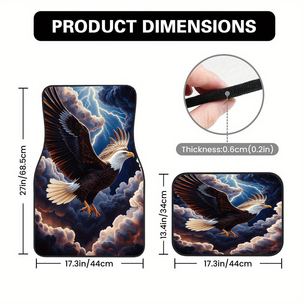 4pcs Eagle Stormy Sky F Patter - Commercial Printing & Packaging Pvt Ltd Photos recension och pris