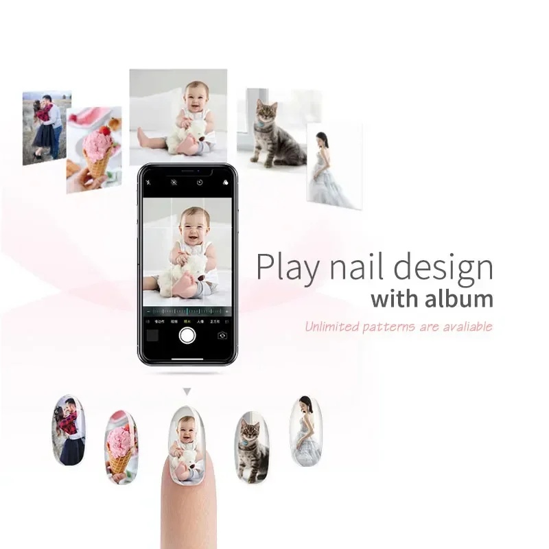 3D Smart Digital Nail Art Prin - Commercial Nail Printing Machine recension och pris