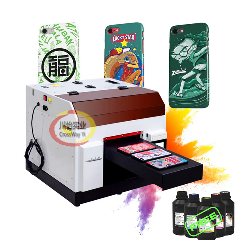 Mini Inkjet LED A4 Small Deskt - Commercial Uv Printing Machine recension och pris