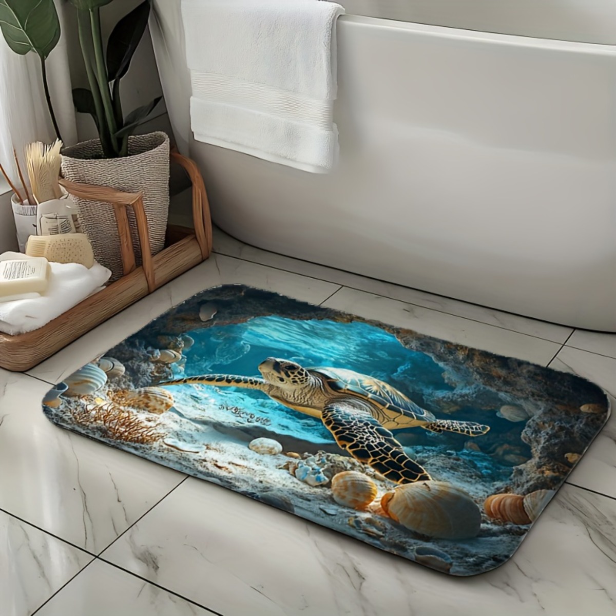 Sea Turtle Rug Velvet Flannel  - Commercial Printing And Design recension och pris