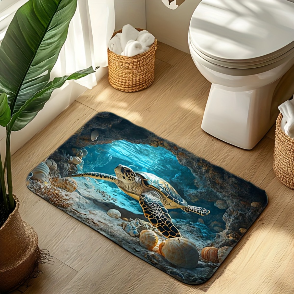 Sea Turtle Rug Velvet Flannel  - Commercial Printing And Design recension och pris