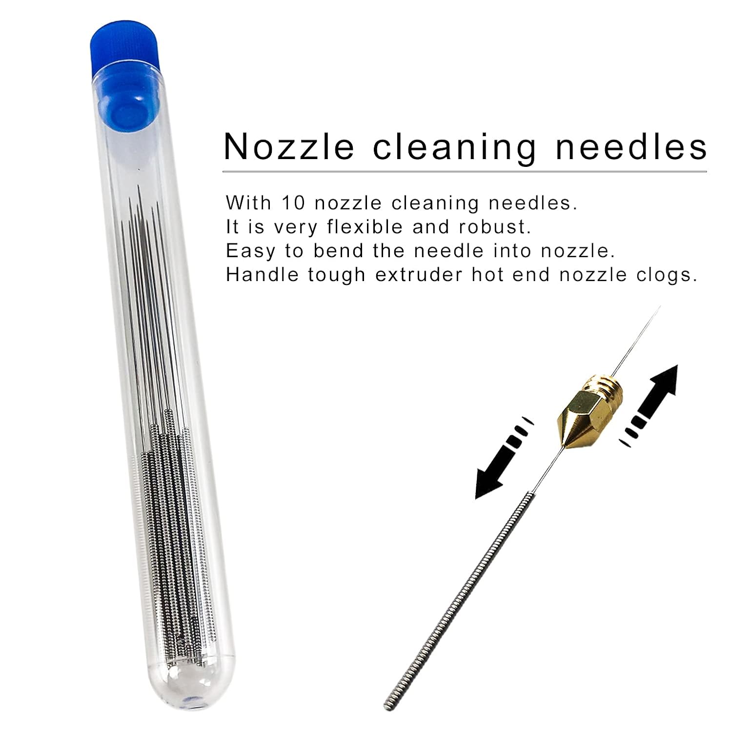 CREALITY 20 Pcs MK8 Brass Nozz - Creality Printer Ender 3 recension och pris