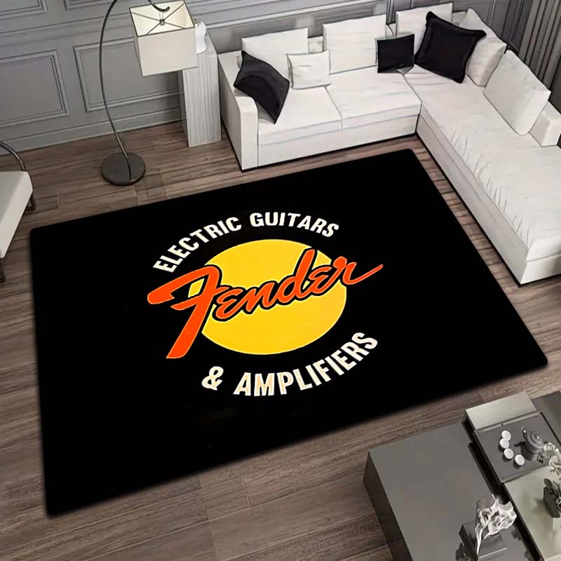 Vintage Rock Music Print Rug E - Commercial Printing And Design recension och pris