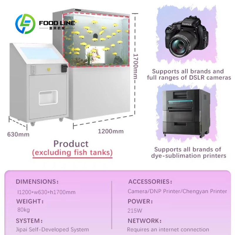 Customized AI-Powered Automati - Commercial Photo Printing Kiosk recension och pris