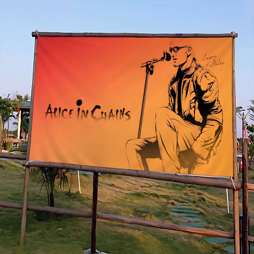 Retro Music Alice In Chains Ad - Commercial Printing Company recension och pris
