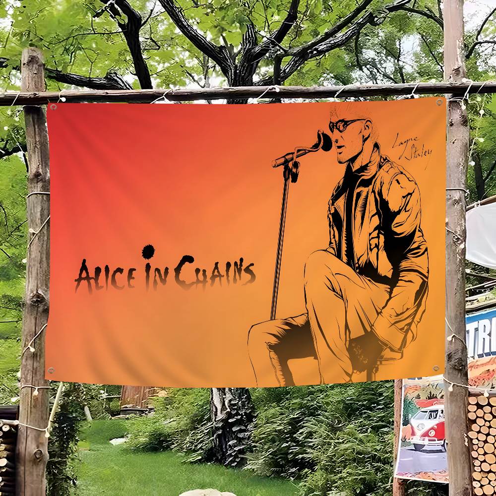 Retro Music Alice In Chains Ad - Commercial Printing Company recension och pris