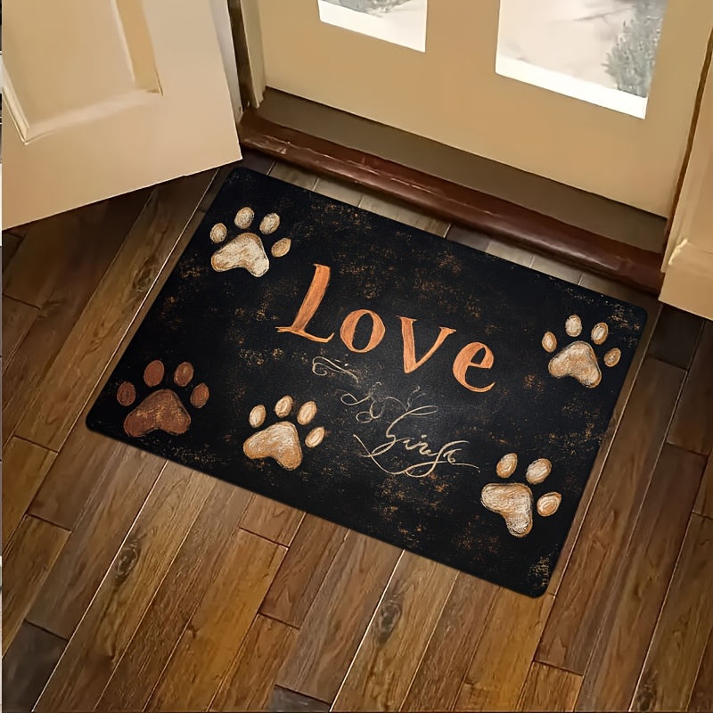 Cat Dog Paw Print Pattern Kitc - Commercial Printing And Design recension och pris