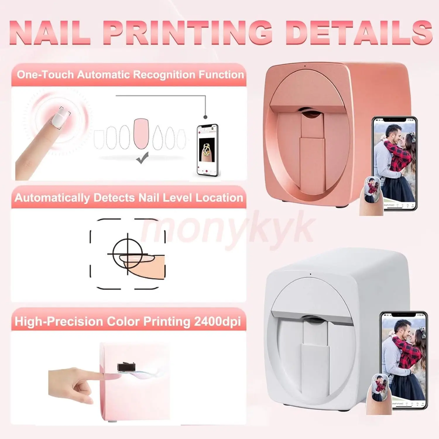O2nails Nail Printer Machine K - Commercial Nail Printing Machine recension och pris