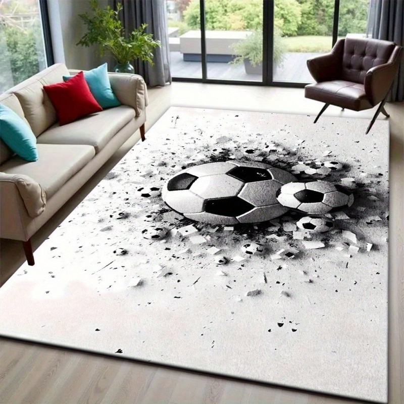Broken Soccer Print Large Area - Commercial Printing & Packaging Pvt Ltd Photos recension och pris