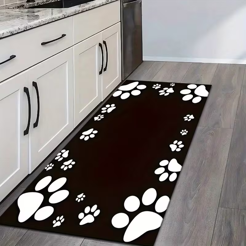 Cute Paw Print Runner Rug Soft - Commercial Printing And Design recension och pris