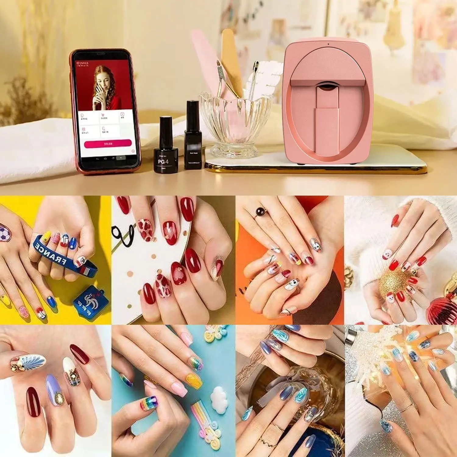 O2nails Portable M1 Nail Print - Commercial Nail Printing Machine recension och pris