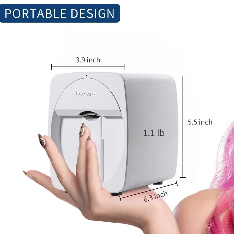 Portable Smart 3D Nail Printer - Commercial Nail Printing Machine recension och pris