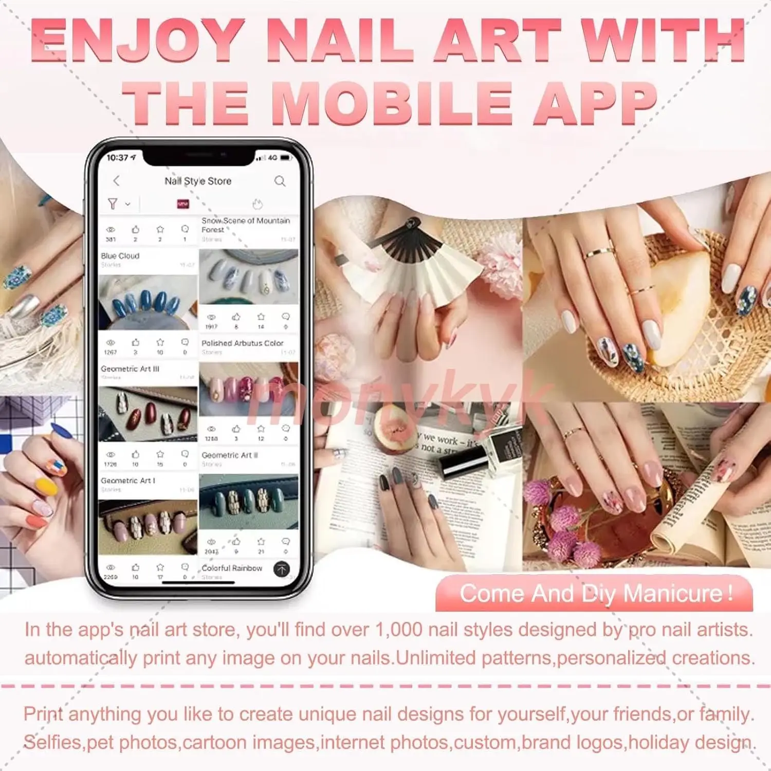 O2nails Mobile Nail Printing S - Commercial Nail Printing Machine recension och pris