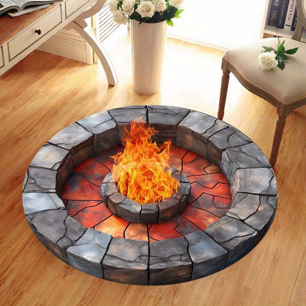 Cozy Digital Printed Fire Mat  - Commercial Printing And Design recension och pris