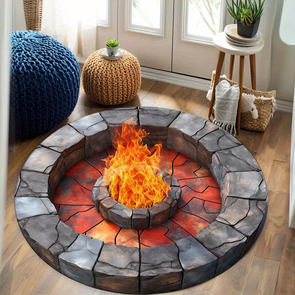 Cozy Digital Printed Fire Mat  - Commercial Printing And Design recension och pris