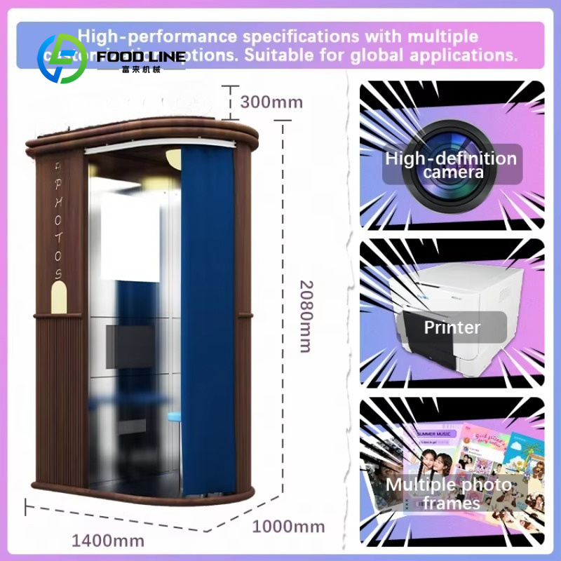 custom enclosed photo booth no - Commercial Photo Printing Kiosk recension och pris