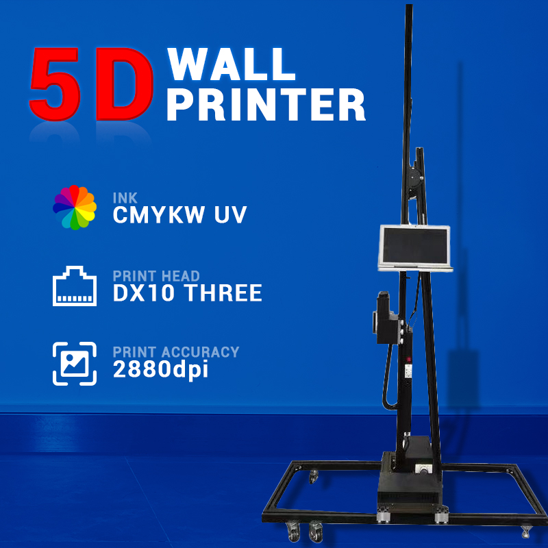 BK-UP600S 3D UV Commercial Adv - Commercial Wall Printing Machine recension och pris