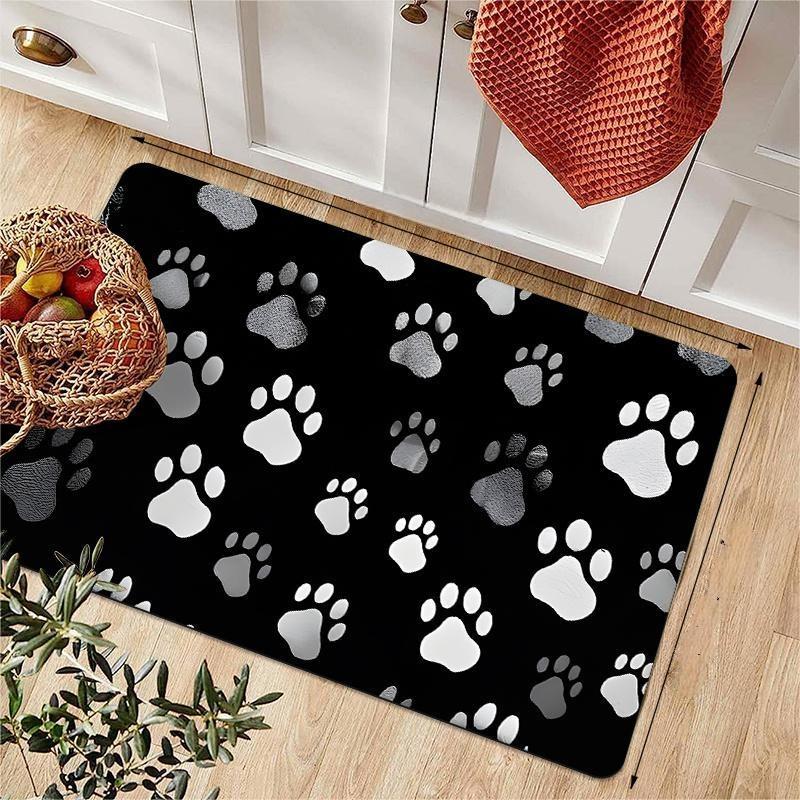 Animal Paw Print Carpet Mat Ru - Commercial Printing And Design recension och pris