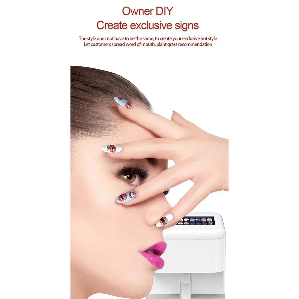 TTTTPortable Digital Intellige - Commercial Nail Printing Machine recension och pris
